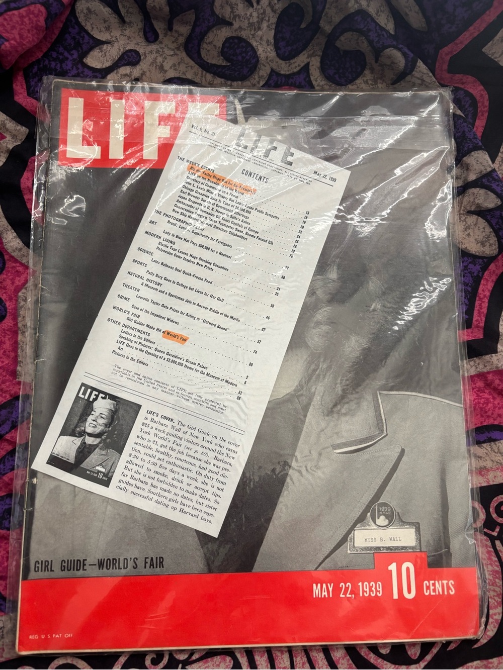 Vintage 1939 LIFE Magazine - girl guide world’s fair